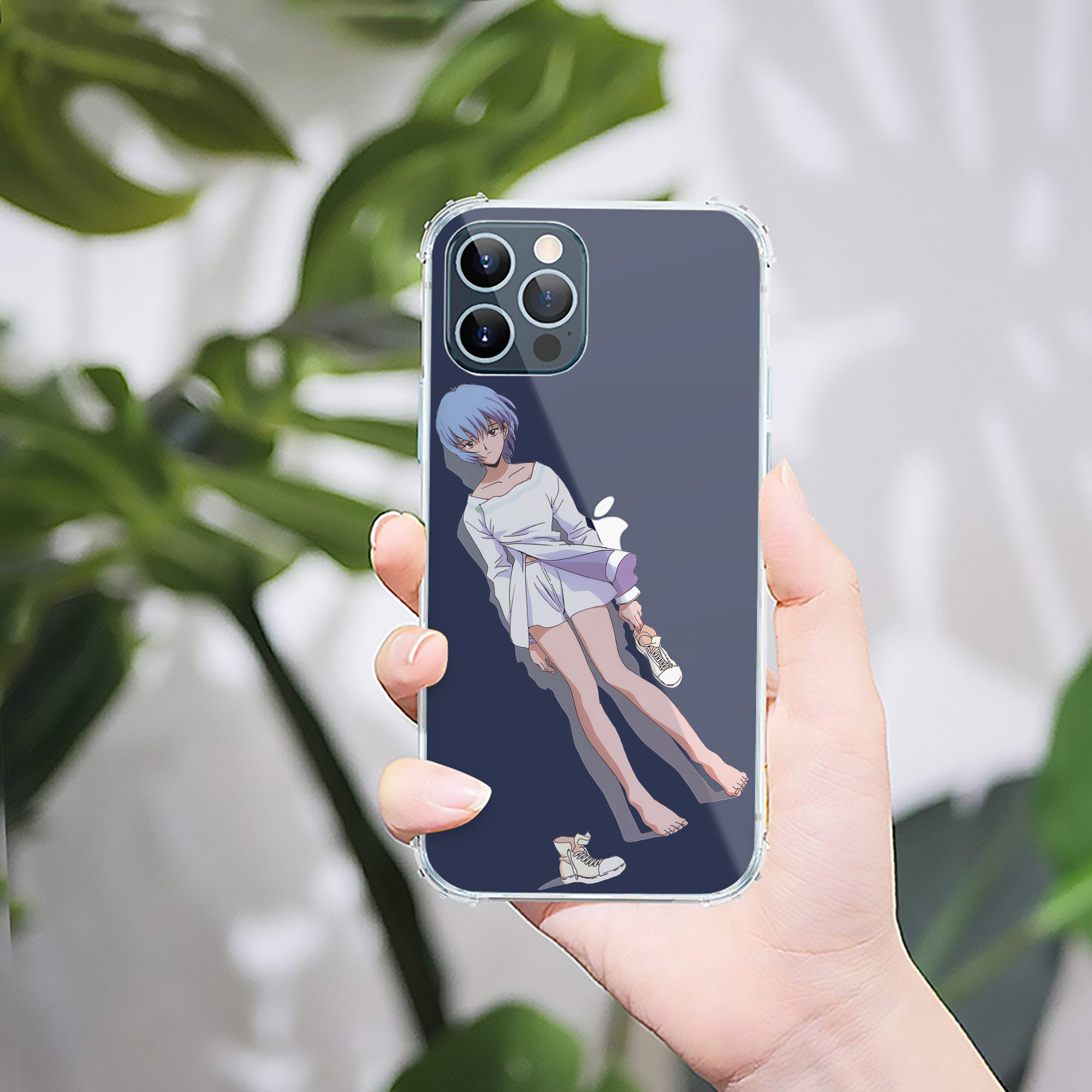 （画像用） EVA 新世紀エヴァンゲリオン 【iPhone 12シリーズ対応】透明スマホケース（クリアソフトケース）